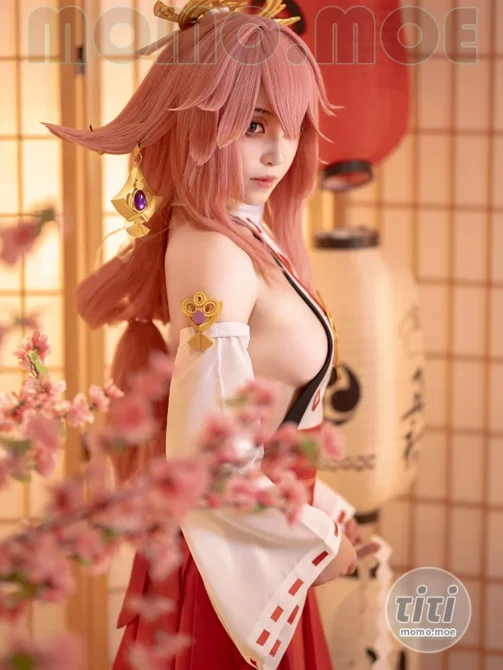 Bangni邦尼 – NO.010 原神 八重神子 [9P-53MB]