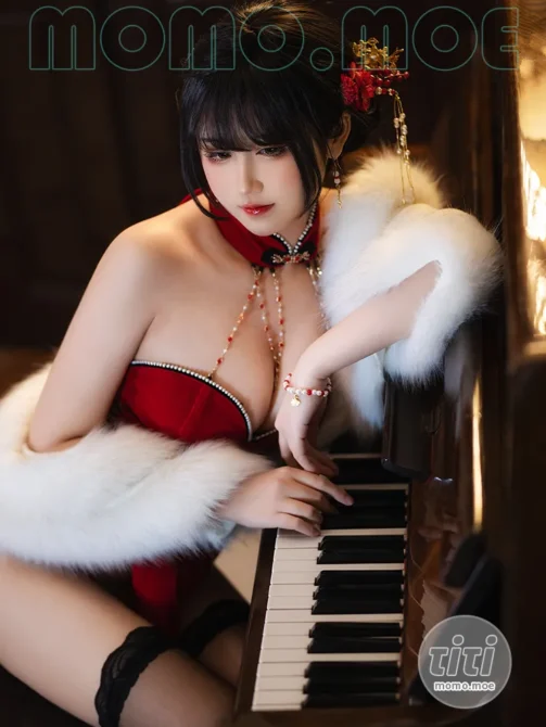 三度_69 – NO.085 红丝绒旗袍 [75P+3V-704MB]