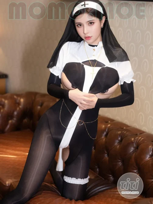 小蛮妖 – NO.001 黑丝修女 [82P+1V-826MB]