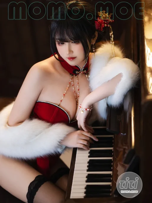 三度_69 – NO.085 红丝绒旗袍 [75P+3V-704MB]