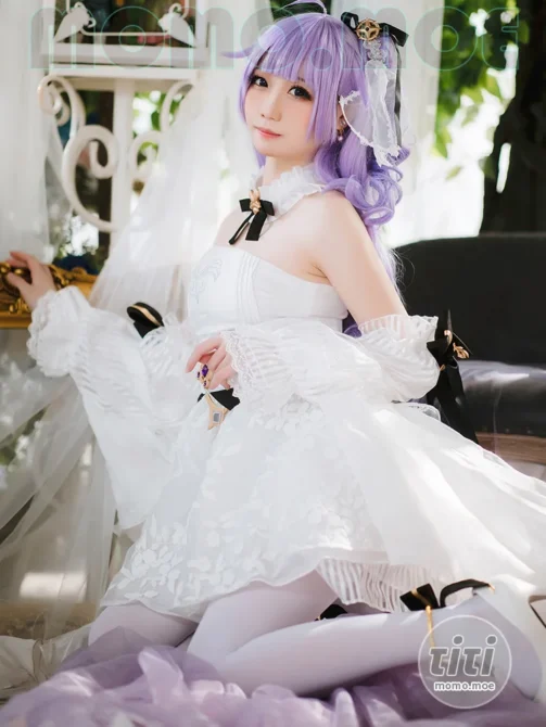 焖焖碳 – NO.037 婚纱独角兽 [25P-145M]