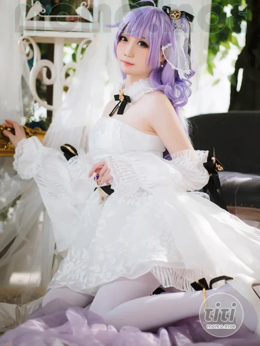 焖焖碳 – NO.037 婚纱独角兽 [25P-145M]