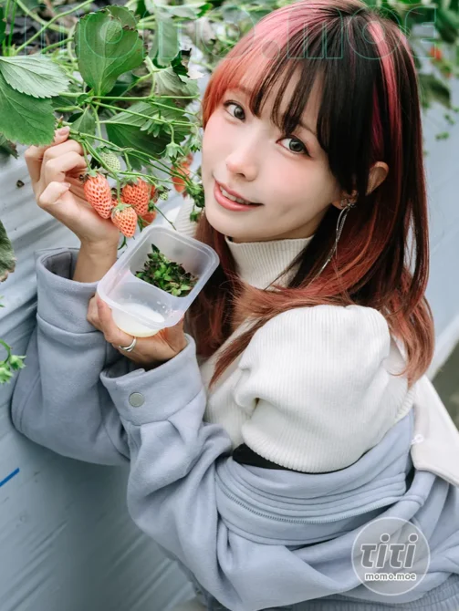 ElyEE子 – NO.187 Strawberry Picking Date [34P+2V-129MB]