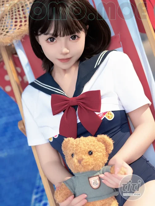 Bangni邦尼 – NO.022 反差JK泳装 [97P+7V-841MB]