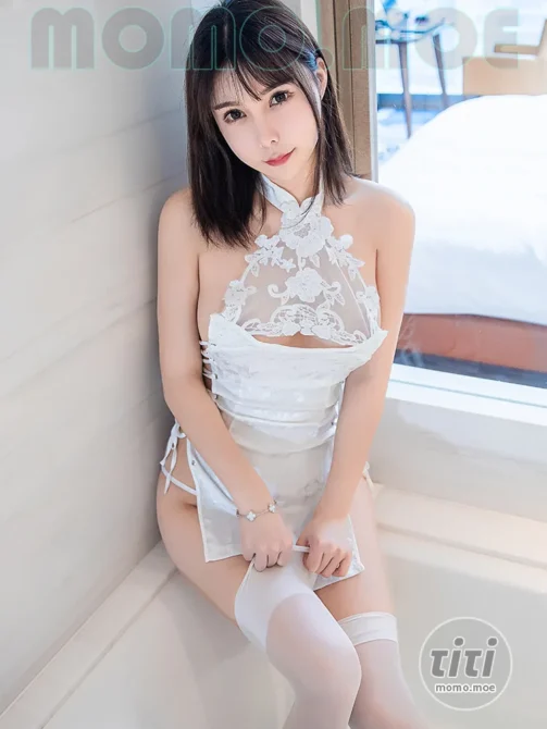 亚马逊鲶鱼 – NO.013 白色旗袍 [18P-349M]