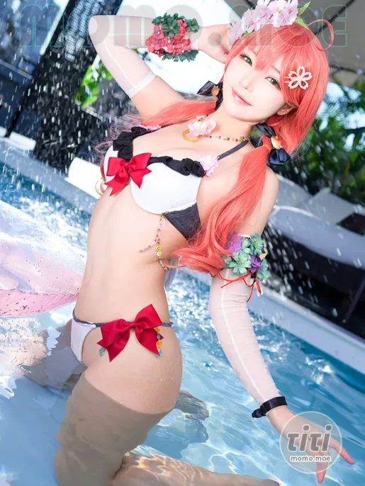 Takanashi Hanari – NO.014 Miko bikini [19P-48MB]