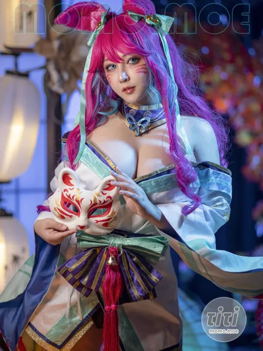 KANEKO_咔喵 – NO.035 英雄联盟 灵魂莲华 阿狸 [17P+1V-541M]