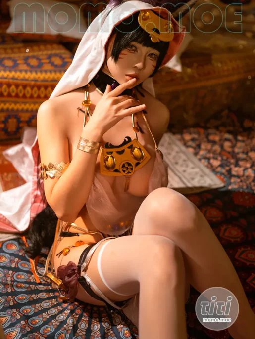 上杉绘梨落 – NO.008 碧蓝航线 – 武藏 同人舞娘 [18P-448M]