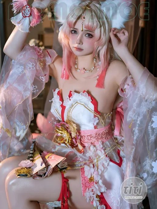 七月喵子 – NO.048 胡桃 [50P-621M]