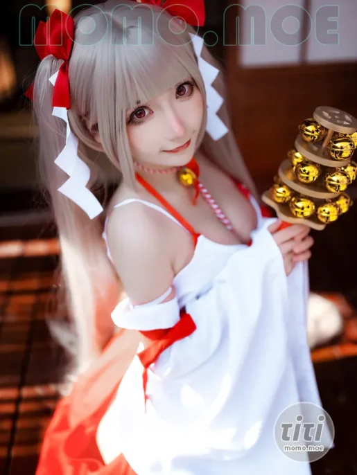 是三不是世w – NO.046 碧蓝航线 可畏 巫女 [21P-539M]