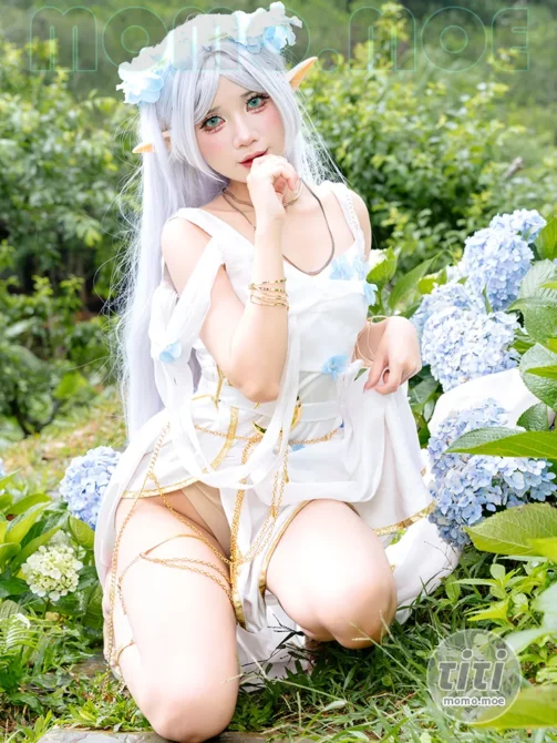 PoppaChan – NO.066 Frieren Blue Valley Dress [78P+9V-1.34GB]