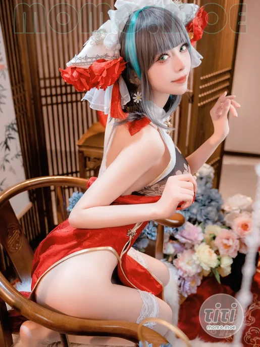 Shika小鹿鹿 – NO.123 碧蓝航线 新年柴郡 [16P-232M]