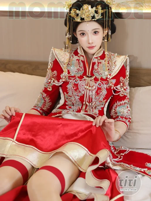 梨霜儿 – NO.004 新娘红装 [113P-2.30GB]