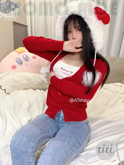 AT鲨 – NO.069 圣诞女友 [98P+2V-34M]