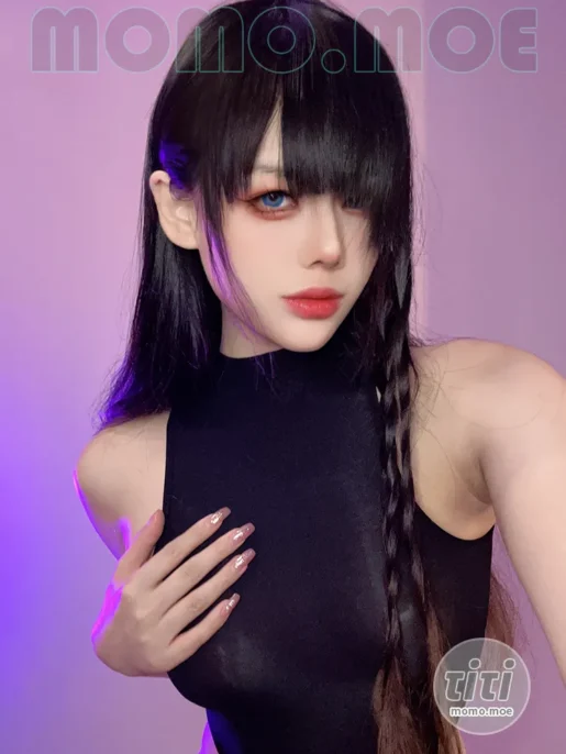 九言 – NO.106 黑丝紧身衣 [22P+6V-201M]