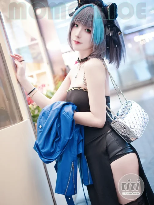 封疆疆v – NO.080 碧蓝航线-柴郡常服 [27P-420M]