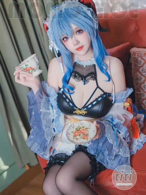 雪晴Astra – NO.093 原神 甘雨女仆 [31P+1V-764M]