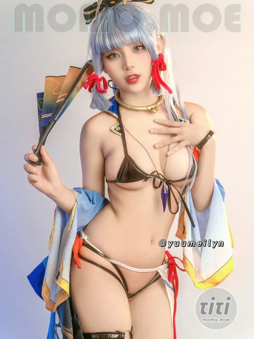 Yuumeilyn – NO.031 Ayaka Kamisato – Genshin Impact – Part 2 [41P+33GIF+4V-465MB]