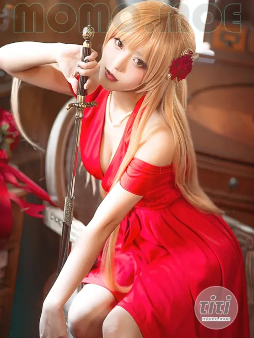 切切celia – NO.036 刀剑神域 亚丝娜 礼服 [28P-534M]