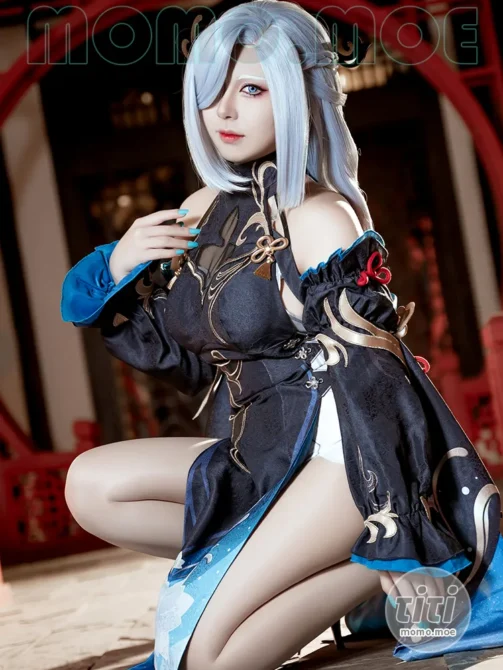 虎森森 – NO.054 原神 申鹤·冷花幽露 [35P-292M]