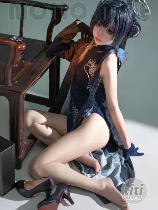 矢量鱼 – NO.024 蔚蓝档案 龙华妃咲 [24P-238M]