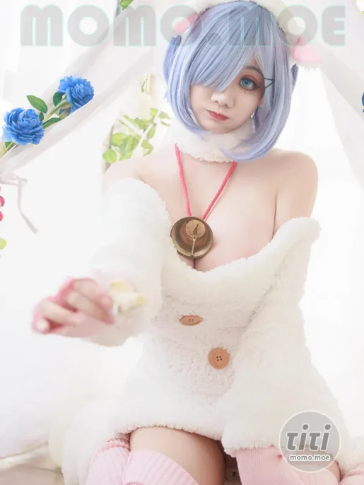 阿雪雪 – NO.032 从零开始的异世界生活 蕾姆小羊[77P-6V-2.39G]