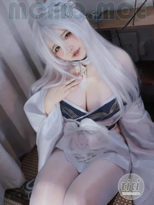 阿半今天很开心 – NO.053 碧蓝航线 白凤和服 [60P+1V-753M]