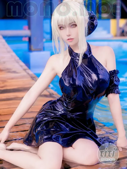 Seya-狮砸 – NO.046 FGO 黑呆泳衣 [10P-161M]