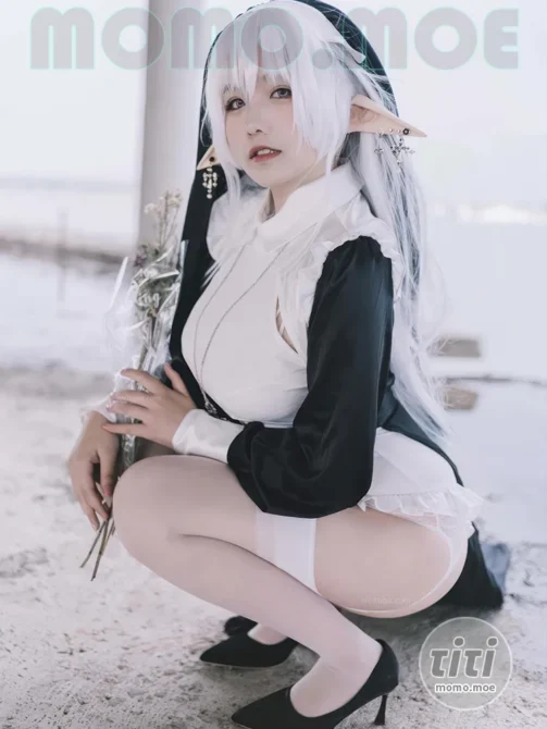 阿半今天很开心 – NO.058 精灵修女 [28P-204M]