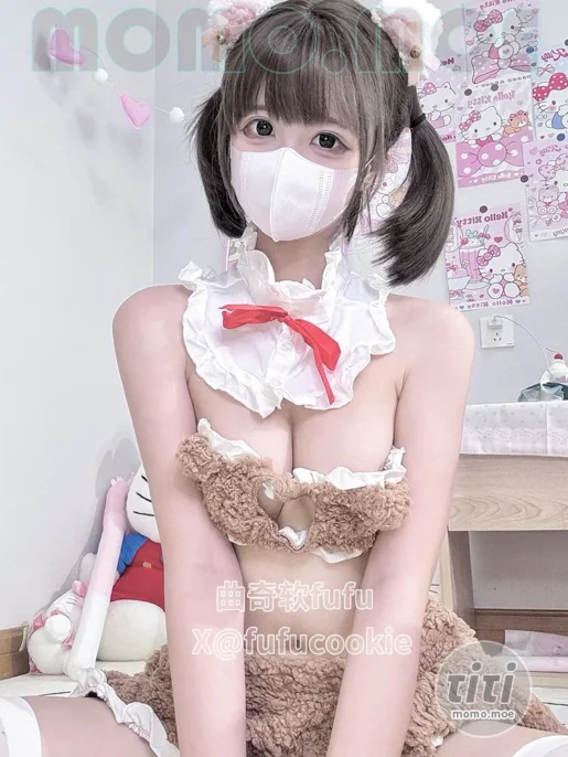 曲奇软fufu – NO.006 OK绷小熊 [51P+4V-208MB]