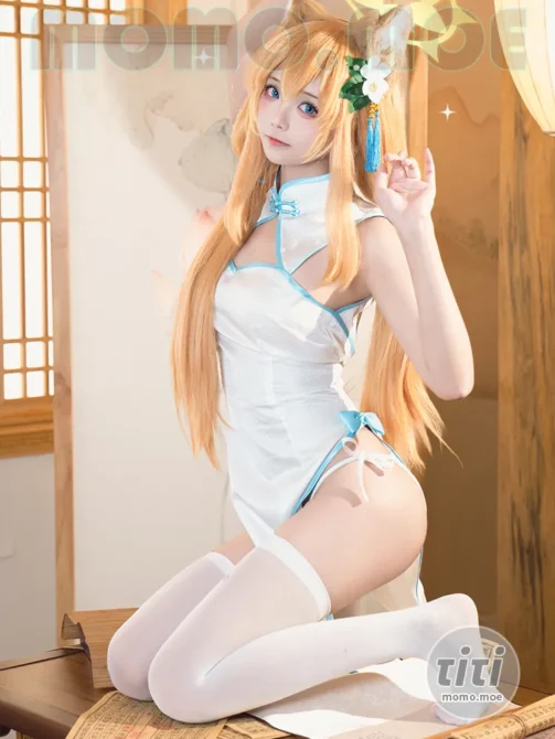 艾西Aiwest – NO.026 蔚蓝档案 伊落玛丽旗袍 [30P-342M]
