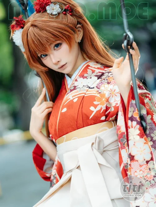 蠢沫沫 – NO.400 EVA明日香和服 [30P-515M]