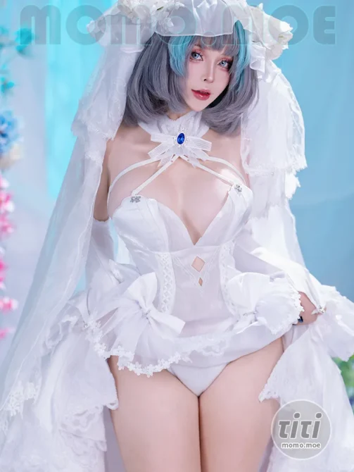 Sayo Momo – NO.115 Bride Cheshire [20P-166MB]